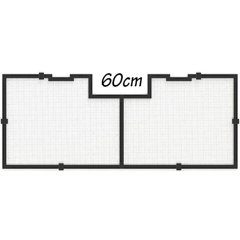 Red Sea DIY Aquarium Net Cover Kit – 72x31 Customizable Lid R42084