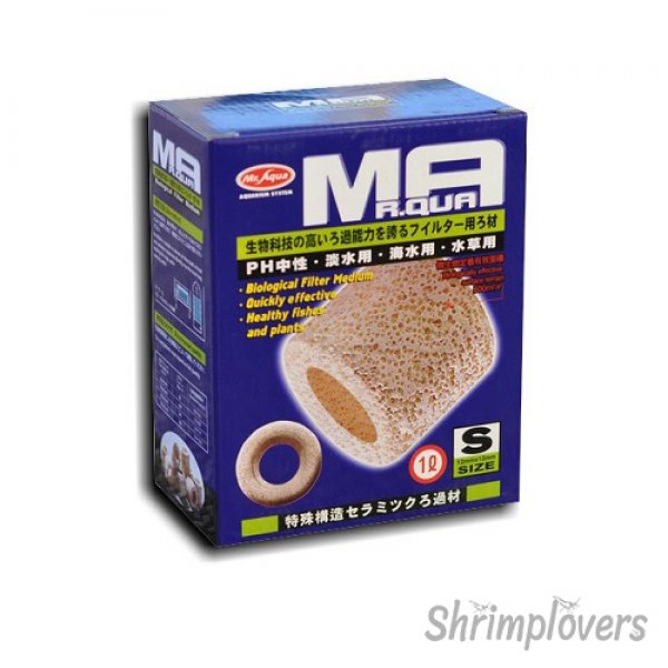 Mr Aqua Porous Ceramic Rings 1ltr Small